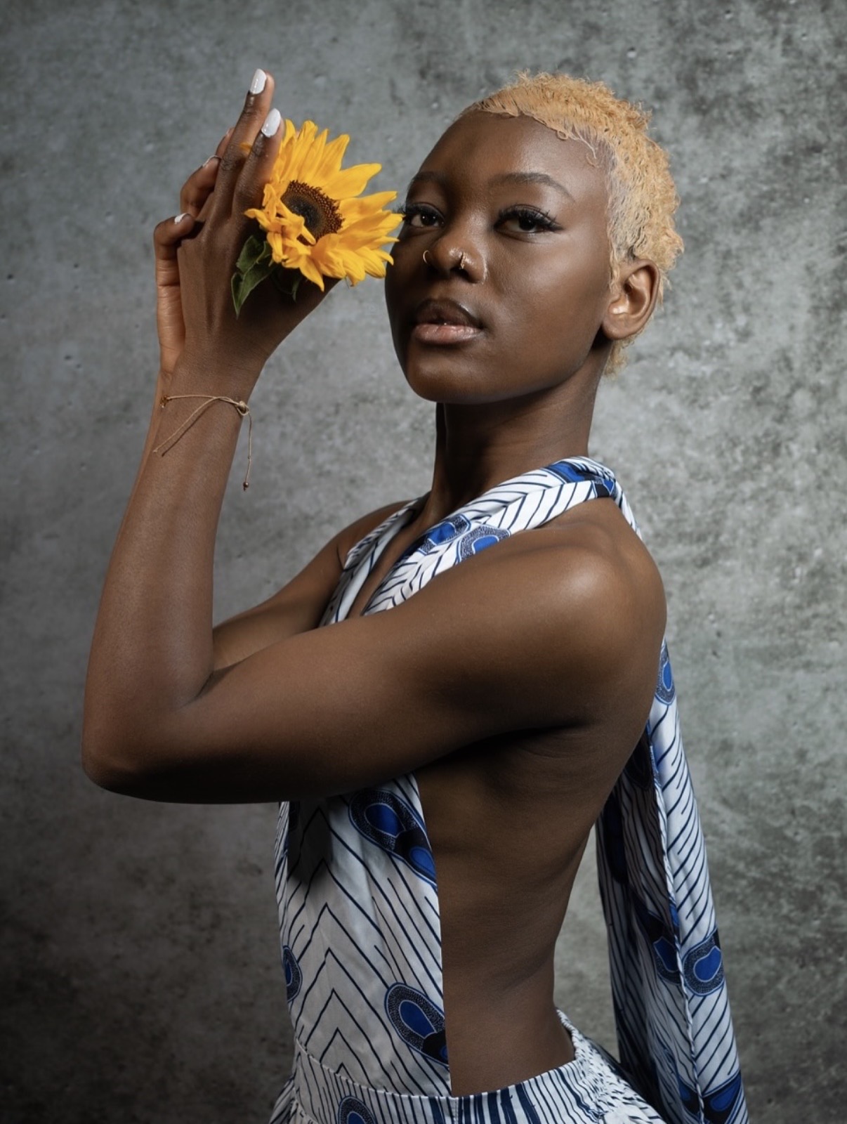 Benedict Sanzo - Sunflower Portrait